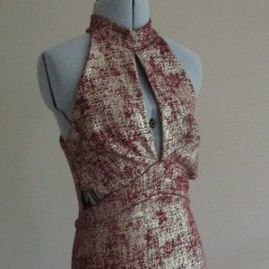 Nymphe Bodycon Dress w/Cutouts